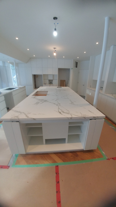 Marble kitchen countertop - by Canastone Inc.